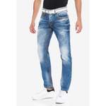 Straight Leg Jeans von Cipo & Baxx, andere Perspektive, Vorschaubild