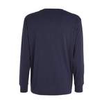 Langarm Shirt von Tommy Jeans, in der Farbe Blau, aus Baumwolle, andere Perspektive, Vorschaubild