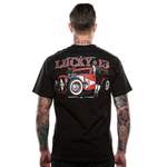 T-Shirt von Lucky 13, in der Farbe Schwarz, andere Perspektive, Vorschaubild