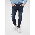 Slim Fit Jeans von G-Star Raw, in der Farbe Blau, aus Polyester, andere Perspektive, Vorschaubild