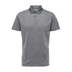 T-Shirt von Selected Homme, in der Farbe Grau, aus Polyester, Vorschaubild