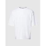 T-Shirt von JAKE*S STUDIO MEN, in der Farbe Weiss, aus Baumwolle, Vorschaubild