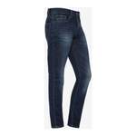 Slim Fit Jeans von Schott NYC, in der Farbe Blau, aus Baumwolle, andere Perspektive, Vorschaubild