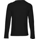 Langarm Shirt von Blend, in der Farbe Schwarz, aus Baumwolle, andere Perspektive, Vorschaubild