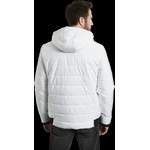 Steppjacke von jan vanderstorm, in der Farbe Weiss, aus Polyester, andere Perspektive, Vorschaubild