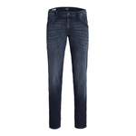 Slim Fit Jeans von Jack & Jones Plus, in der Farbe Blau, aus Baumwolle, Vorschaubild