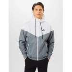 Herren-Sportjacke von Nike Sportswear, in der Farbe Grau, aus Polyester, andere Perspektive, Vorschaubild