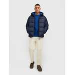 Daunenjacke von Jack&Jones, in der Farbe Blau, aus Polyester, andere Perspektive, Vorschaubild