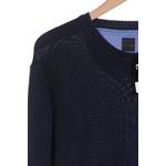 Herren-Pullover von engbers, in der Farbe Blau, aus Baumwolle, andere Perspektive, Vorschaubild