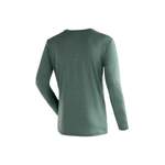 Langarm Shirt von maier sports, in der Farbe Grün, andere Perspektive, Vorschaubild