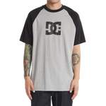 T-Shirt von DC Shoes, in der Farbe Grau, aus Jersey, andere Perspektive, Vorschaubild