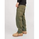 Cargohose von jack & jones, in der Farbe Beige, aus Baumwolle, andere Perspektive, Vorschaubild