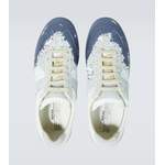 Sneakers von Maison Margiela, in der Farbe Weiss, aus Leder, andere Perspektive, Vorschaubild