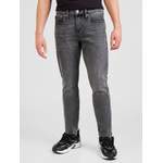 Slim Fit Jeans, in der Farbe Schwarz, aus Baumwolle, andere Perspektive, Vorschaubild