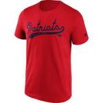 T-Shirt von New England Patriots, in der Farbe Rot, andere Perspektive, Vorschaubild