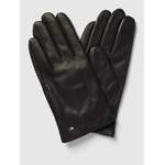 Lederhandschuhe von Tommy Hilfiger, in der Farbe Schwarz, aus Polyester, Vorschaubild