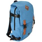 Rucksack von F2, in der Farbe Blau, aus Polyester, andere Perspektive, Vorschaubild