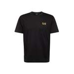 T-Shirt von EA7 Emporio Armani, in der Farbe Schwarz, aus Baumwolle, Vorschaubild