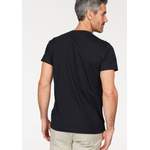 T-Shirt von Gant, in der Farbe Schwarz, aus Baumwolle, andere Perspektive, Vorschaubild