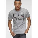 T-Shirt von H.I.S, in der Farbe Grau, aus Jersey, andere Perspektive, Vorschaubild