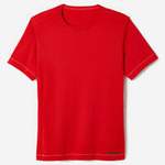 T-Shirt von Kalenji, in der Farbe Rot, aus Polyester, andere Perspektive, Vorschaubild