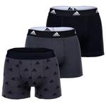 Boxershorts von Adidas, in der Farbe Grau, aus Baumwolle, Vorschaubild