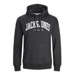 Kapuzenpullover von jack & jones, in der Farbe Schwarz, aus Polyester, Vorschaubild