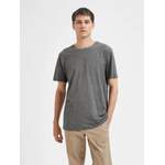 T-Shirt von Selected Homme, in der Farbe Grau, aus Baumwolle, andere Perspektive, Vorschaubild