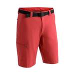 Sportshorts von maier sports, in der Farbe Rot, andere Perspektive, Vorschaubild