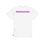 T-Shirt von Propaganda, in der Farbe Weiss, aus Baumwolle, andere Perspektive, Vorschaubild