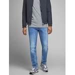 Slim Fit Jeans von JACK & JONES, aus Polyester, andere Perspektive, Vorschaubild