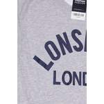 T-Shirt von LONSDALE LONDON, in der Farbe Grau, aus Baumwolle, andere Perspektive, Vorschaubild