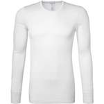Langarm Shirt von Hanro, in der Farbe Weiss, aus Baumwolle, andere Perspektive, Vorschaubild
