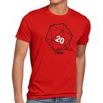 T-Shirt von style3, in der Farbe Rot, andere Perspektive, Vorschaubild