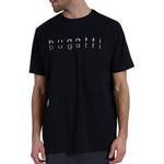 T-Shirt von Bugatti, in der Farbe Schwarz, aus Jersey, andere Perspektive, Vorschaubild