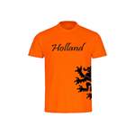 T-Shirt von multifanshop, in der Farbe Orange, andere Perspektive, Vorschaubild