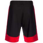 Sportshorts von new era, in der Farbe Schwarz, aus Polyester, andere Perspektive, Vorschaubild