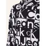 Kapuzenpullover von Calvin Klein, in der Farbe Schwarz, aus Baumwolle, andere Perspektive, Vorschaubild