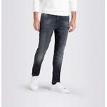 Slim Fit Jeans von MAC, in der Farbe Grau, aus Baumwolle, andere Perspektive, Vorschaubild