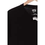 T-Shirt von uniqlo, in der Farbe Schwarz, aus Baumwolle, andere Perspektive, Vorschaubild