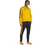 Trainingsjacke von Adidas, in der Farbe Gelb, andere Perspektive, Vorschaubild