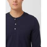Langarm Shirt von mey, in der Farbe Blau, aus Baumwolle, andere Perspektive, Vorschaubild