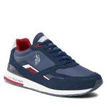 Sneakers von U.S. Polo Assn., in der Farbe Blau, aus Polyethylen, andere Perspektive, Vorschaubild