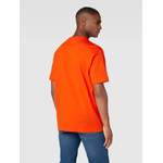 T-Shirt von CK Calvin Klein, in der Farbe Orange, aus Baumwolle, andere Perspektive, Vorschaubild
