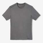 T-Shirt von Kalenji, in der Farbe Grau, aus Polyester, andere Perspektive, Vorschaubild