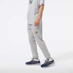 Herren-Sporthosen von New Balance, in der Farbe Grau, aus Fleece, andere Perspektive, Vorschaubild