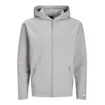 Sweatjacke von jack & jones, in der Farbe Grau, aus Polyester, Vorschaubild