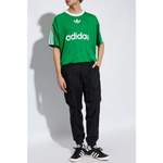 T-Shirt von Adidas, in der Farbe Grün, aus Pes, andere Perspektive, Vorschaubild