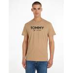 T-Shirt von Tommy Jeans, in der Farbe Braun, andere Perspektive, Vorschaubild