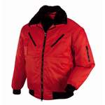 Herrenjacke von teXXor, in der Farbe Rot, andere Perspektive, Vorschaubild